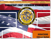 Tablet Screenshot of combatantcraftcrewman.org